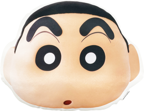 クレヨンしんちゃん ダイカットクッション ハイ！チーズ！ しんちゃん